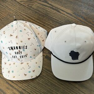 Swannies Golf Cap with Playful Print one size